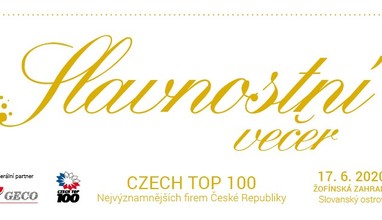 Slavnostní večer CZECH TOP 100 Nejvýznamnějších firem České republiky