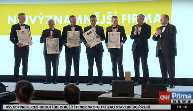 Reportáž CNN Prima News z Galavečera 2025